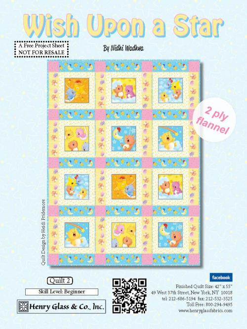 Wish Upon A Star Quilt 2 , Projects, Henry Glass & Co., Inc.